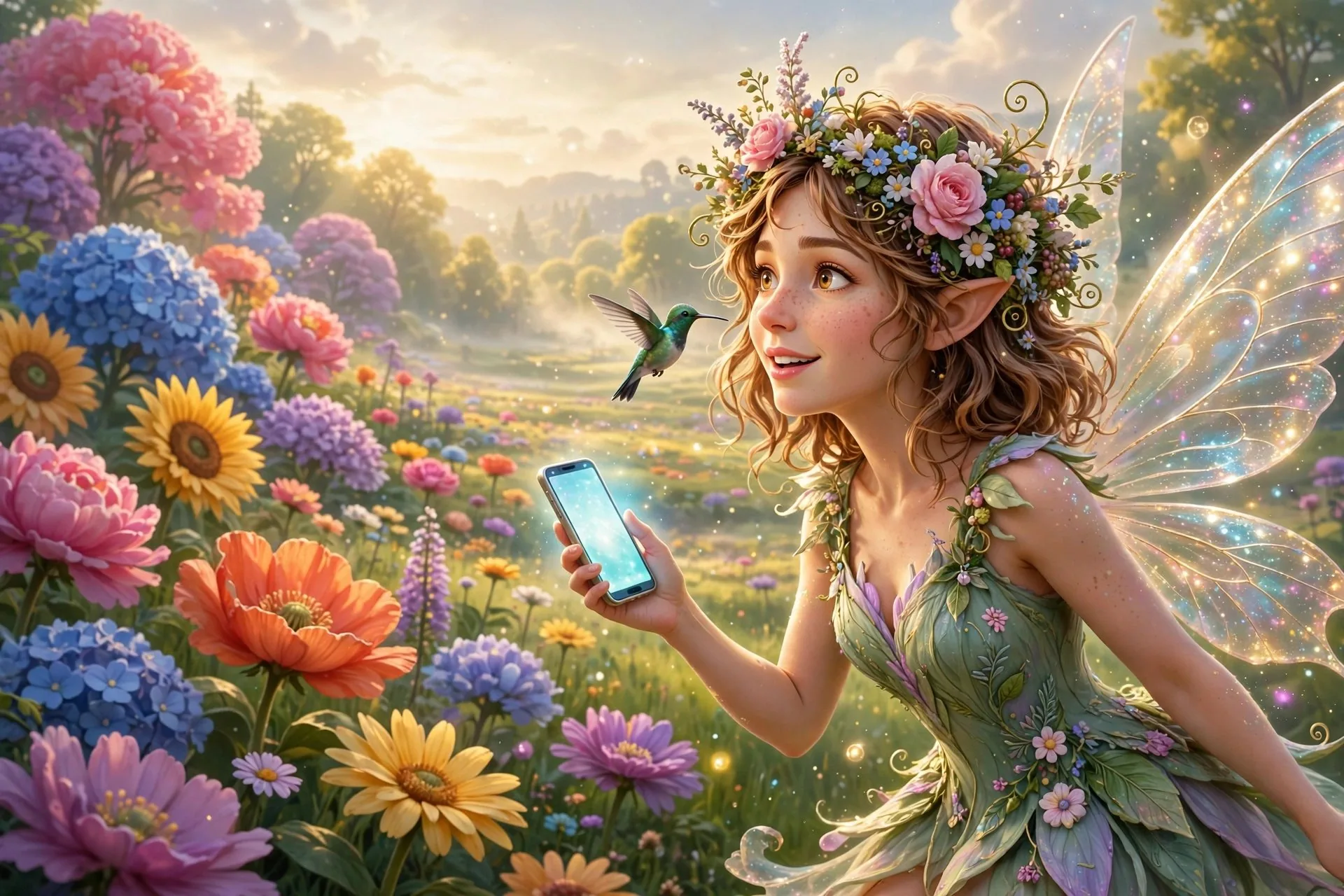 The biggest meetings arrive on the smallest wings.